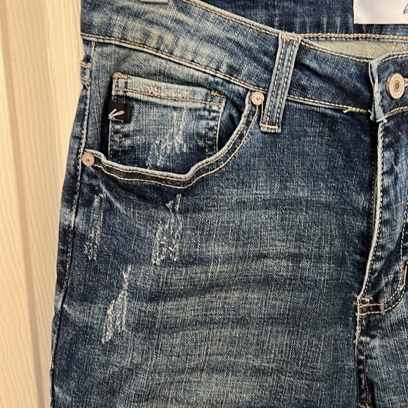 Women’s Distressed skinny jeans with stretch - Picture 4 of 10